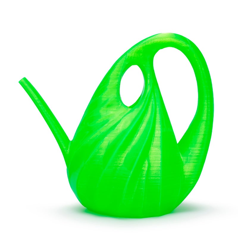 ZIRO FLOU GREEN Translucent PLA Filament 1.75mm 1kg/2.2lb Spool, Translucent - Image 5