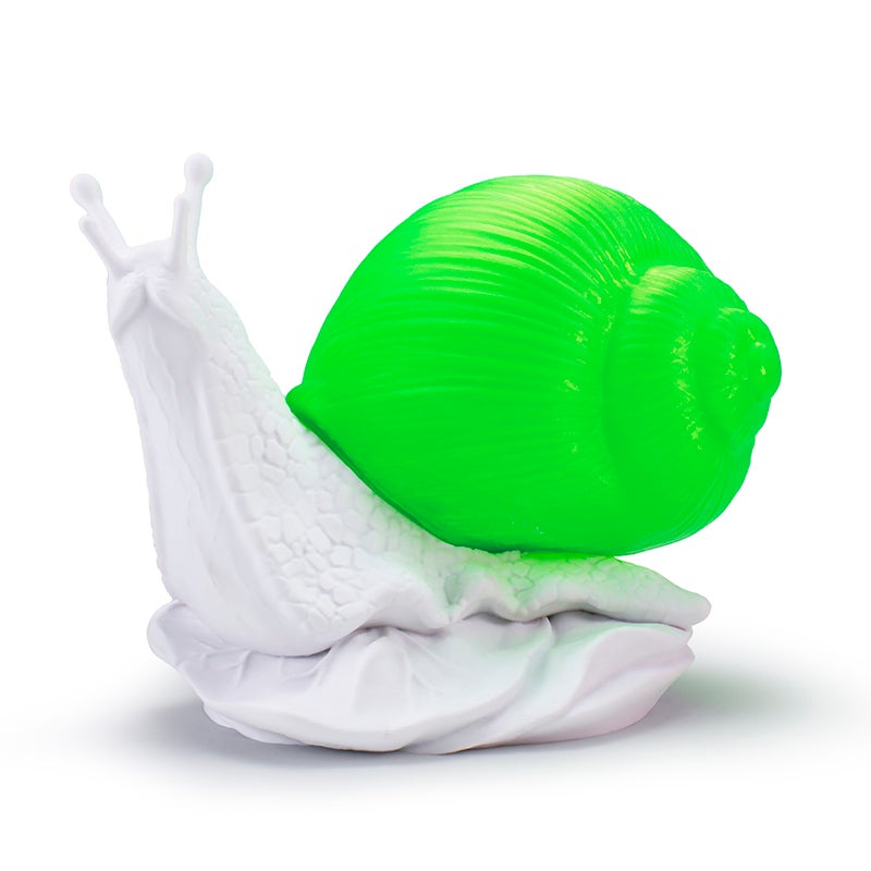 ZIRO FLOU GREEN Translucent PLA Filament 1.75mm 1kg/2.2lb Spool, Translucent - Image 2