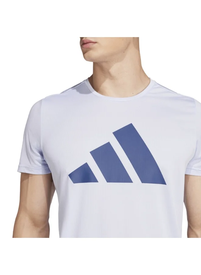 اديداس adidas RUN IT TEE Purple Running T-SHIRTS for Men - XS
