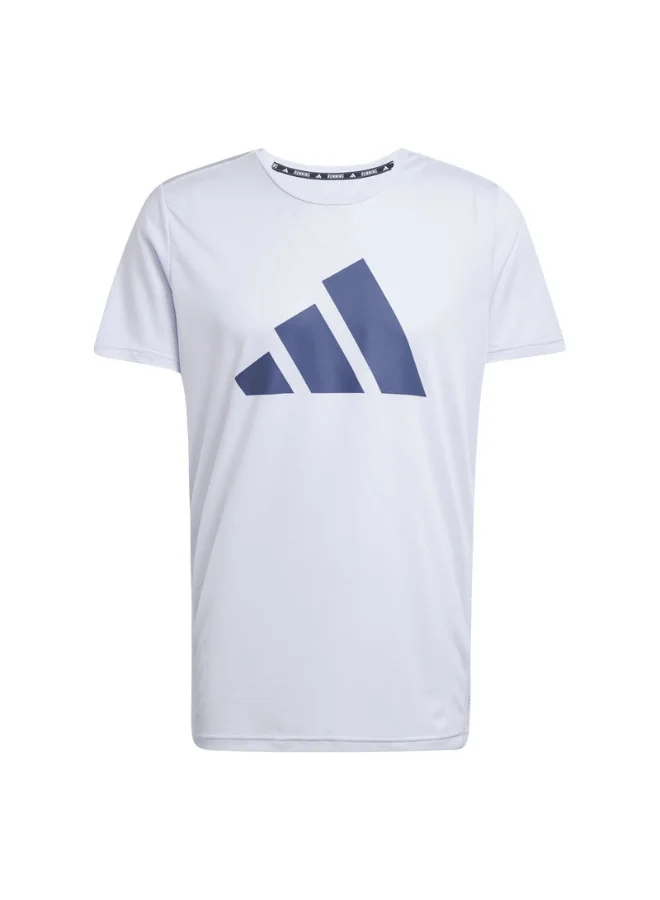 Adidas adidas RUN IT TEE Purple Running T-SHIRTS for Men - XS