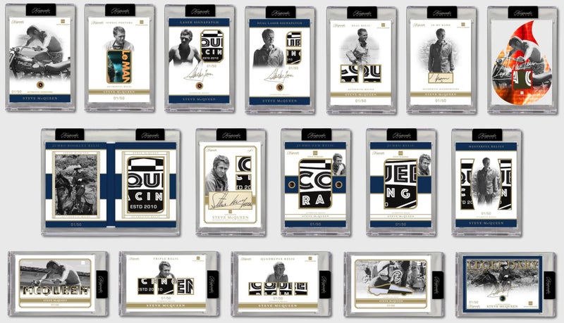 Keepsake 2025 Steve McQueen Keepsake Premiere Edition: 1 Encased Relic and a 5 Card Pack, Featuring Authentic Movie Props, Cut Signatures, Gem Relics - Image 2