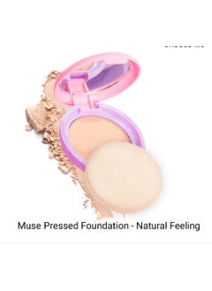 Dazzle me pressed foundation natural feeling