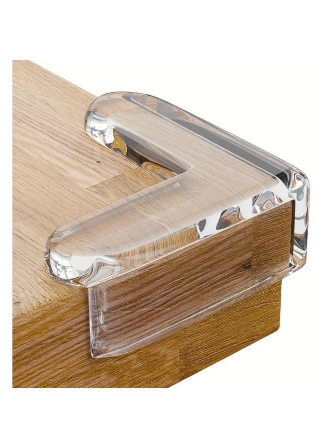 BLOOMING TIME Baby Proofing Corner Protectors Guards - Furniture Edge Protector for Babies & Kids - Safety Guards & Cushions for Table, Desk, Crib, Fireplace, Corners & Edges | Clear, Safe | 12 Bumpers Pack - Image 1