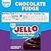Jell-O JellO Chocolate Fudge Zero Sugar Instant Reduced Calorie Pudding  Pie Filling Mix 14 oz Box - Image 4