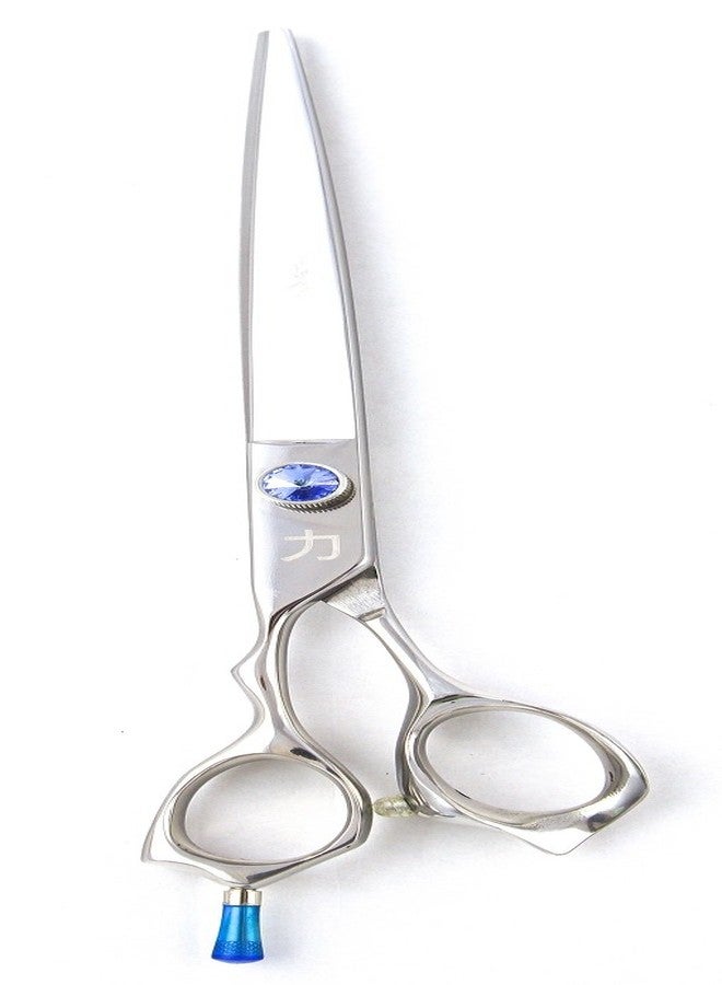 شيرز دايركت مقص حلاقة احترافي من الفولاذ المقاوم للصدأ الياباني 440C من ShearsDirect، مناسب لليد اليسرى، 8 بوصات - Image 1