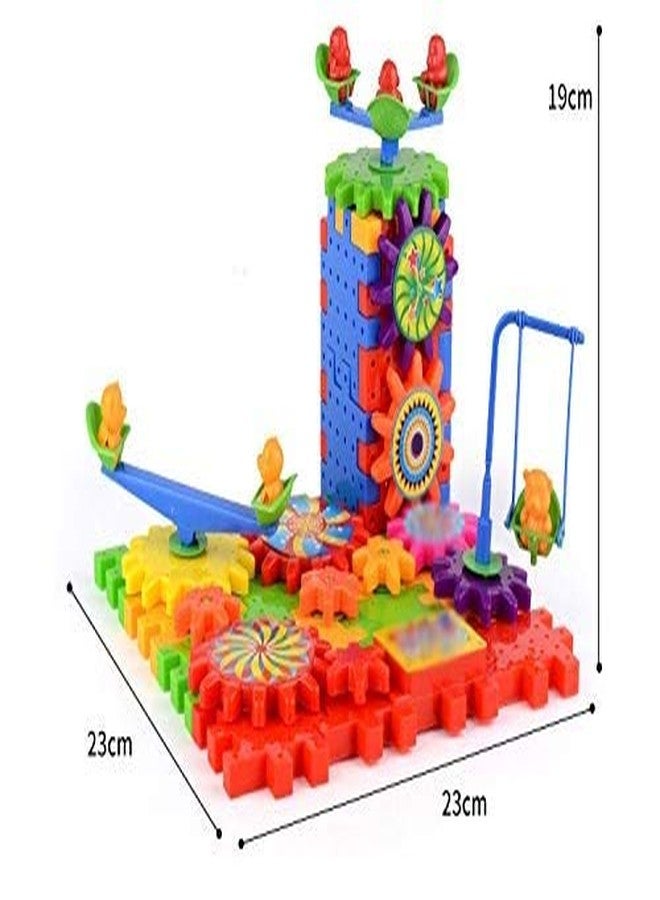 plutofit Magical Building Blocks 3D Magic Play Stacking Set DIY for Brain Development Educational | Learning & Educational Building Blocks for Kids (Set of 81 Pcs) - Image 4
