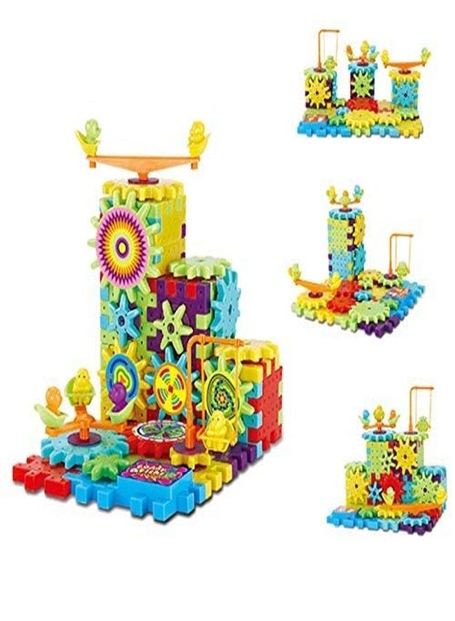 plutofit Magical Building Blocks 3D Magic Play Stacking Set DIY for Brain Development Educational | Learning & Educational Building Blocks for Kids (Set of 81 Pcs) - Image 2