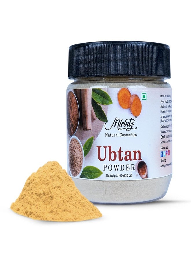 Mirintz 100% Natural Ubtan Powder | (100 gms) Pure Ubtan Powder for Women & Men | Ubtan Face Pack for Skincare & body Scrubs for Women | Herbal Tan Remover | DIY Tan Removal Mix & Detan Face Mask - Image 1