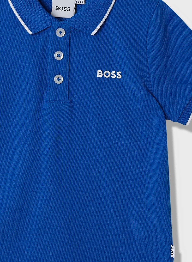 BOSS Kids Logo Polo