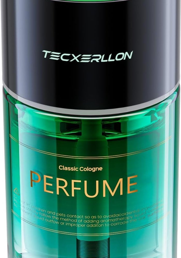 TECXERLLON Car Air Freshener with RGB Ambient Light, 120ML Cologne-Inspired Fragrance - Image 4