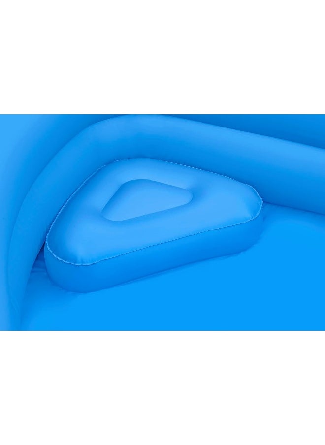 Bestway Family Pool Tru Print Wicker 231x178x53cm