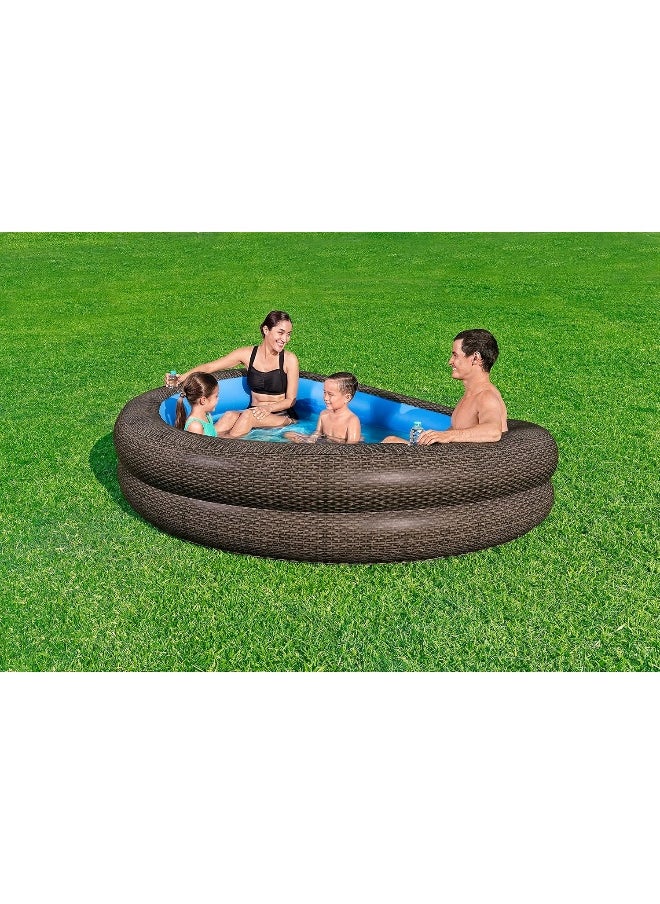 Bestway حمام سباحة عائلي ترو برينت من البيك 231x178x53 سم  - Image 2