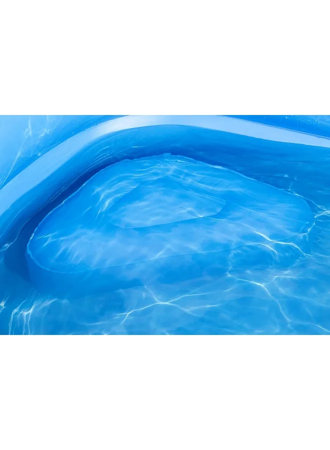 Bestway Bestway Family Pool Tru Print Wicker 231x178x53cm