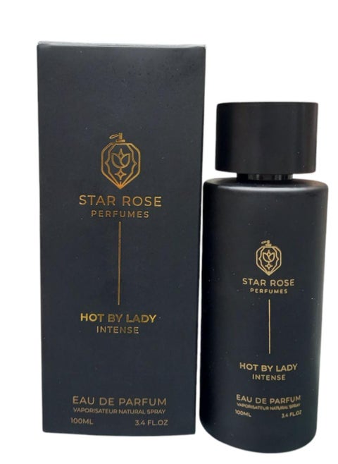 Hot by Lady Intense Unisex Perfume 100ml A unique combination of vanilla rose musk and jasmine