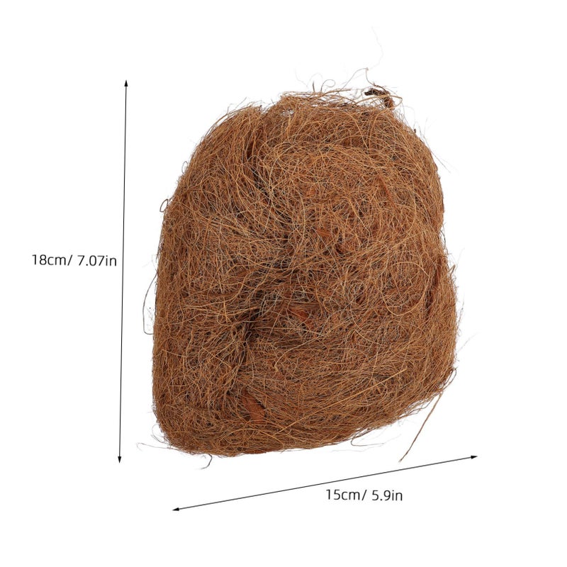 Coir Fiber Nesting Pad 100g for Birds Chickens Small Animals - Image 3