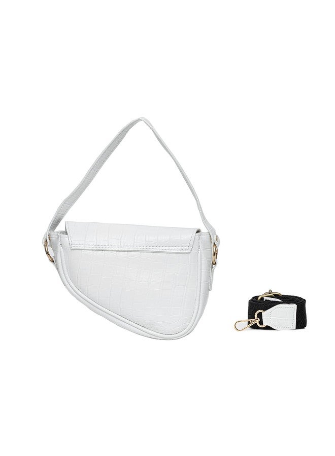 DESPACITO Saddle Croco Sling Bag - Image 2