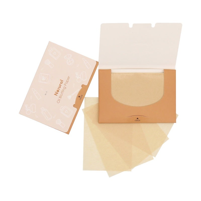Facial Oil Absorbing Sheets: 100 Sheets Raw Wood Pulp Material - Oil Control Blotting Paper for Facial Skin Care - Image 3