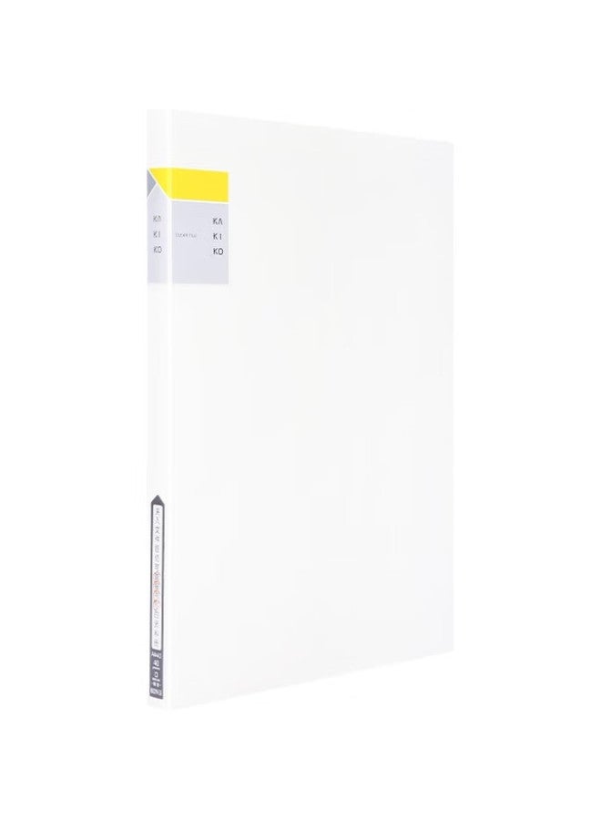 King Jim Kakiko A4/40-Page Multifunction Document Folder, Writable, White, 8632W-Gs - Image 2