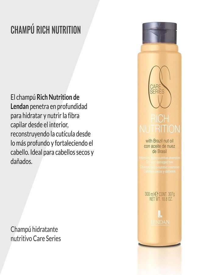 Lendan - Nourishing Shampoo - Rich Nutrition - 300 ml - with Brazil Nut Oil - Deep Hair Hydration - Rebuilds the Hair Cuticle - Softer and Shinier Hair - Image 2