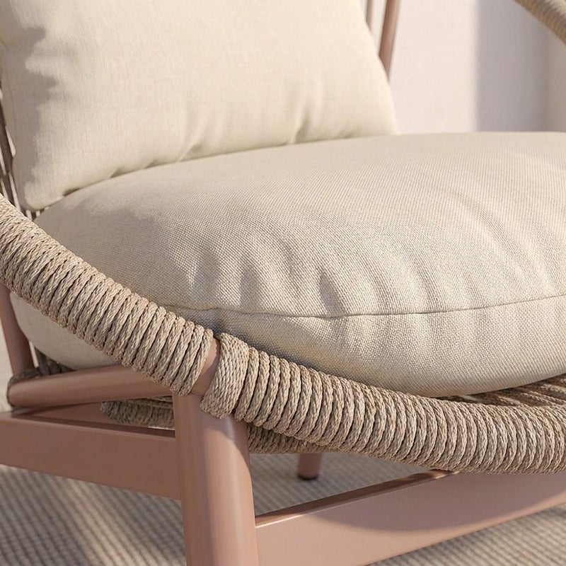 DANUBE HOME Belarus Balcony Set - Mocha Beige | 2 Pieces | Outdoor - Image 3