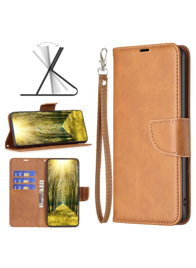 اس-توب جراب لهاتف موتورولا إيدج 40 نيو مصنوع من جلد الحمل بلون نقي - Image 1