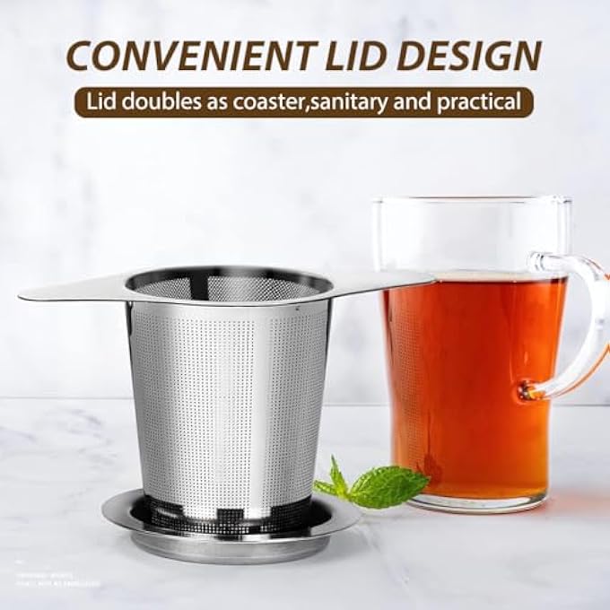 هاسذيب مصفاة شاي مع غطاء - Image 5