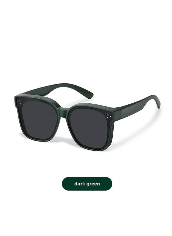 Generic - Set Of Glasses Myopia Sunglasses Tide Clip Polarized Anti-ultraviolet Driving Special Ultra-light Short-range Mirror Frame Sunglasses For Women - Image 1