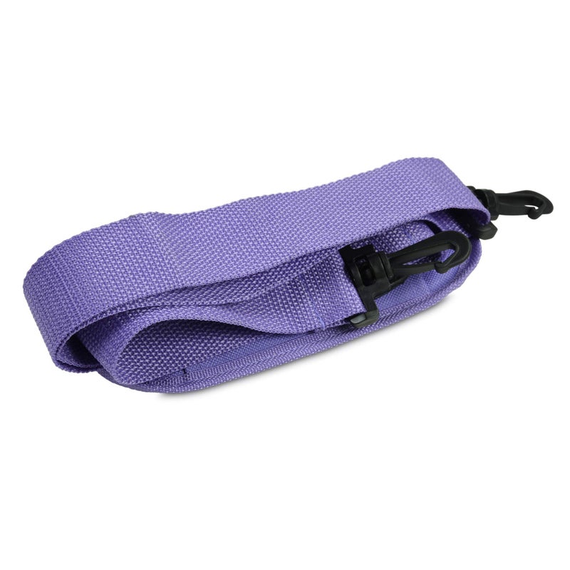 DALIX Premium Replacement Strap With Pad Laptop Travel Duffle Bag In Purple - Image 2