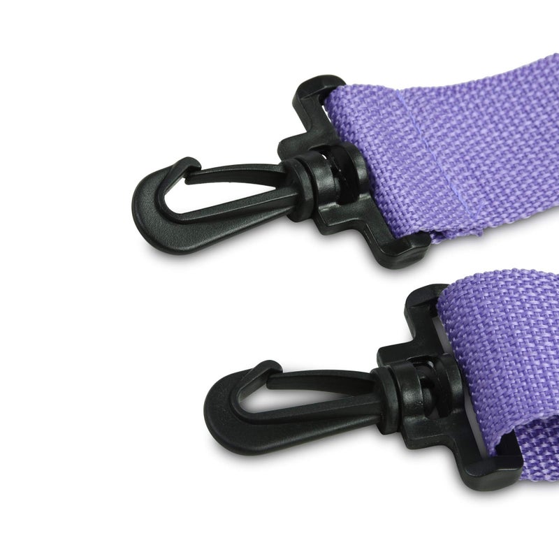 DALIX Premium Replacement Strap With Pad Laptop Travel Duffle Bag In Purple - Image 5