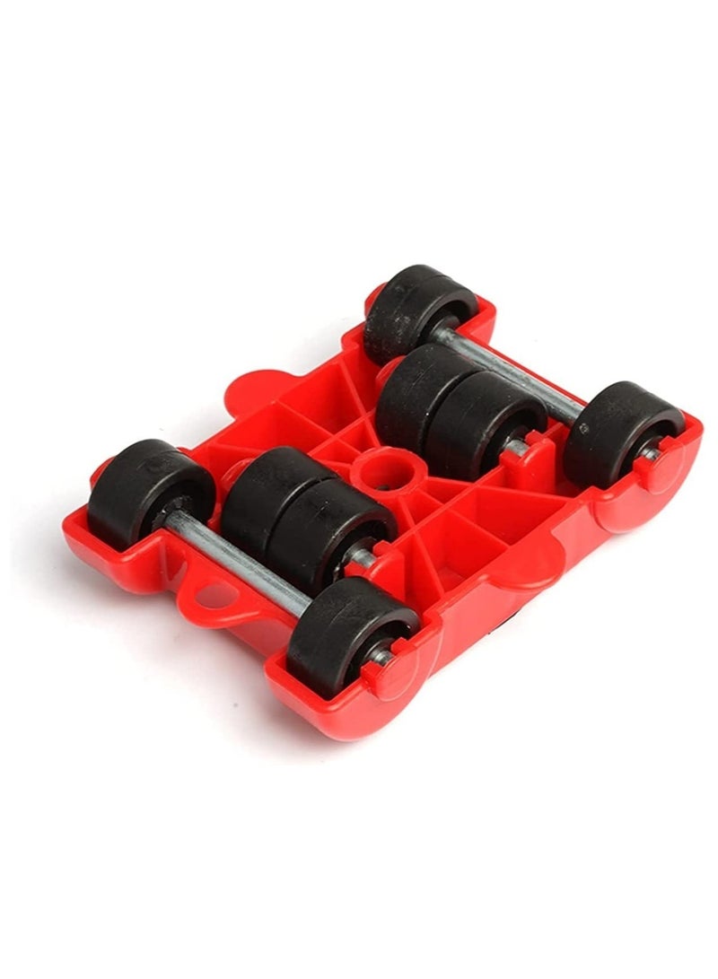 Dropshipping Furniture Mover Set Furniture Mover Tool Transport Lifter Heavy Stuffs Moving Wheel Roller Bar Hand Tools 5 Pcs Set