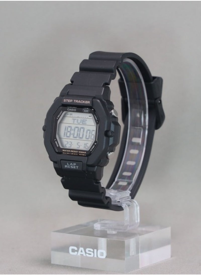 CASIO - Digital Resin Band Sports Watch LWS-2200H-1A - Image 1