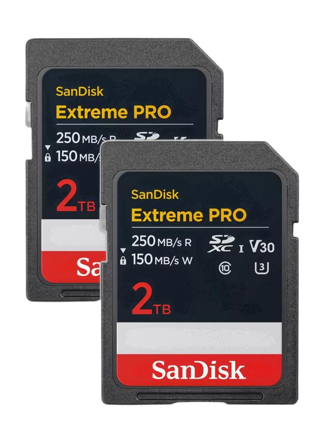 Samsung Pack of 2 - 2 TB Extreme PRO®  250MB/s read speed and 150MB/s write speed - Image 1