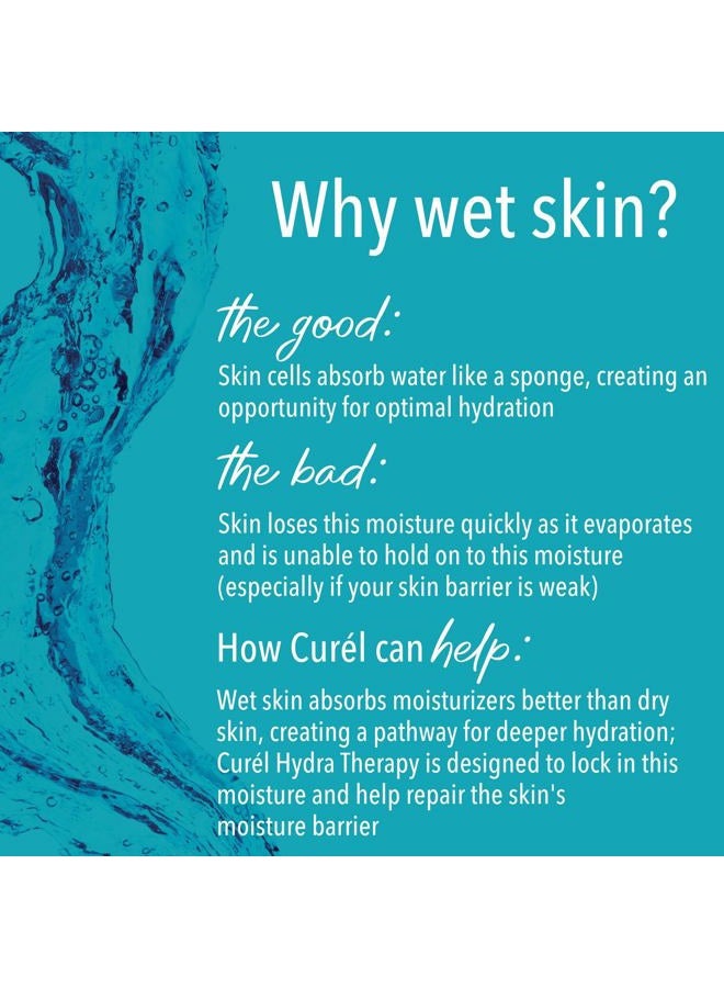 Curel Hydra Therapy, Wet Skin Moisturizer, Itch Defense, 12 fl oz - Image 4