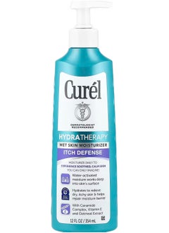Curel Hydra Therapy, Wet Skin Moisturizer, Itch Defense, 12 fl oz  - Image 1