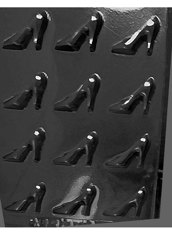 Dress My Cupcake Bite Size High Heel Chocolate Mold D092  - Image 1