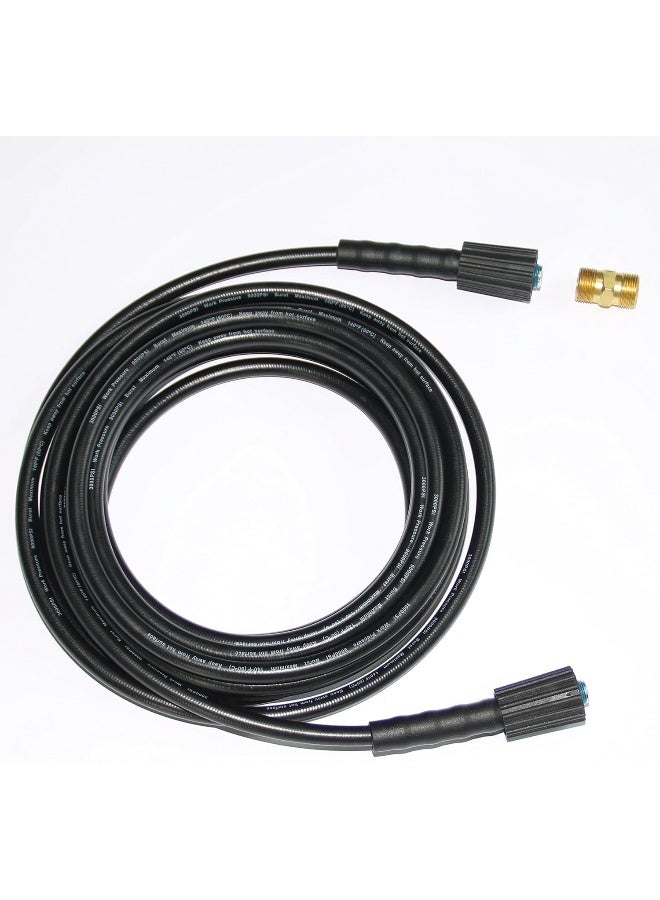 XZT 3000 Psi 35Ft 1/4-Inch High Pressure Washer Hose With Adapter  - Image 1