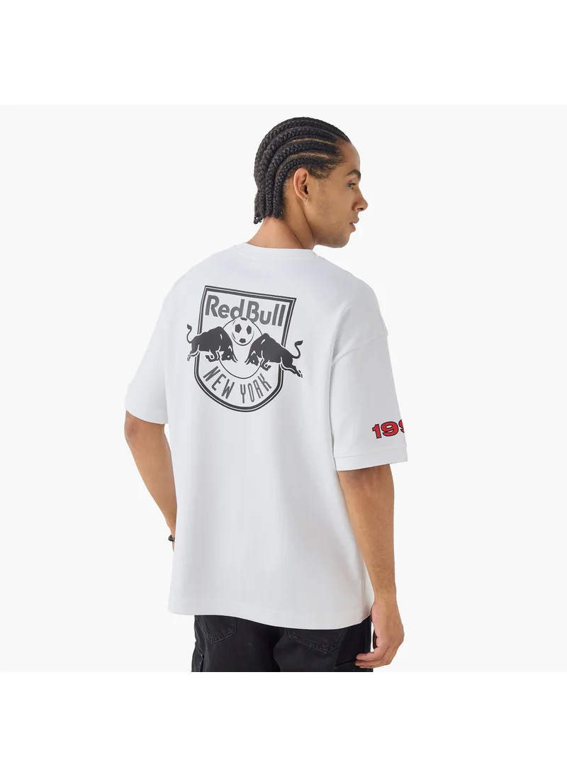 SP Characters New York Red Bulls Print Crew Neck T-shirt