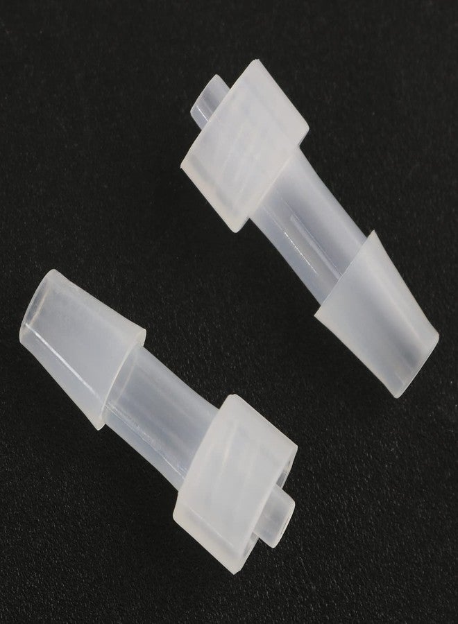 MEETOOT 10pcs Male Luer Lock 1/4" PP Hose Barb Adapter for Laboratory Biochemical/Analytical Instruments, Food Machinery and Aquarium Equipment - Image 2