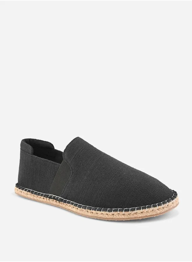 Styli Jute Canvas Slip On Espadrilles