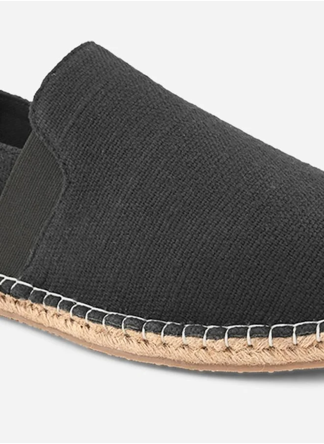 Styli Jute Canvas Slip On Espadrilles