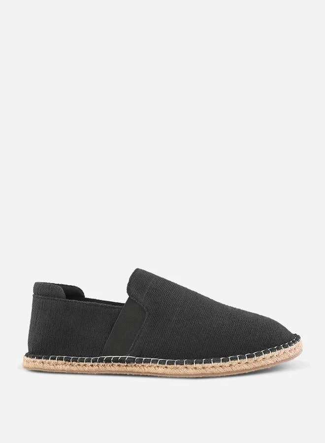 Styli Jute Canvas Slip On Espadrilles