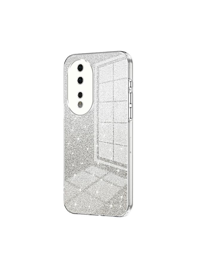 جرين تايجر جراب لهاتف Honor 80، جراب هاتف مطلي بالمسحوق اللامع المتدرج - Image 1