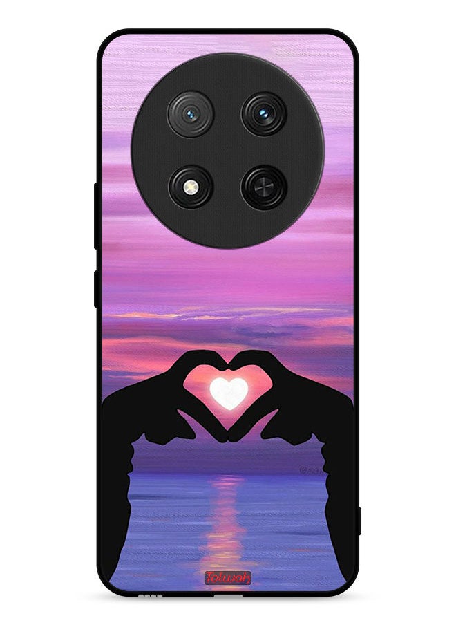 Tolwak Honor X9c 5G Protective Case Cover Heart Moon  - Image 1