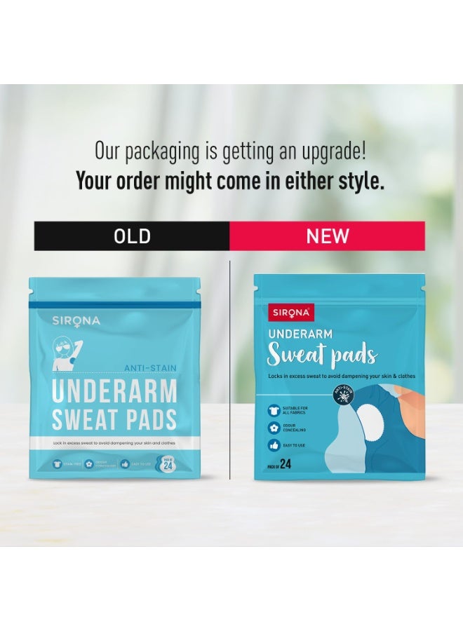 Sirona Underarm Sweat Pads 24 Pcs - Image 3