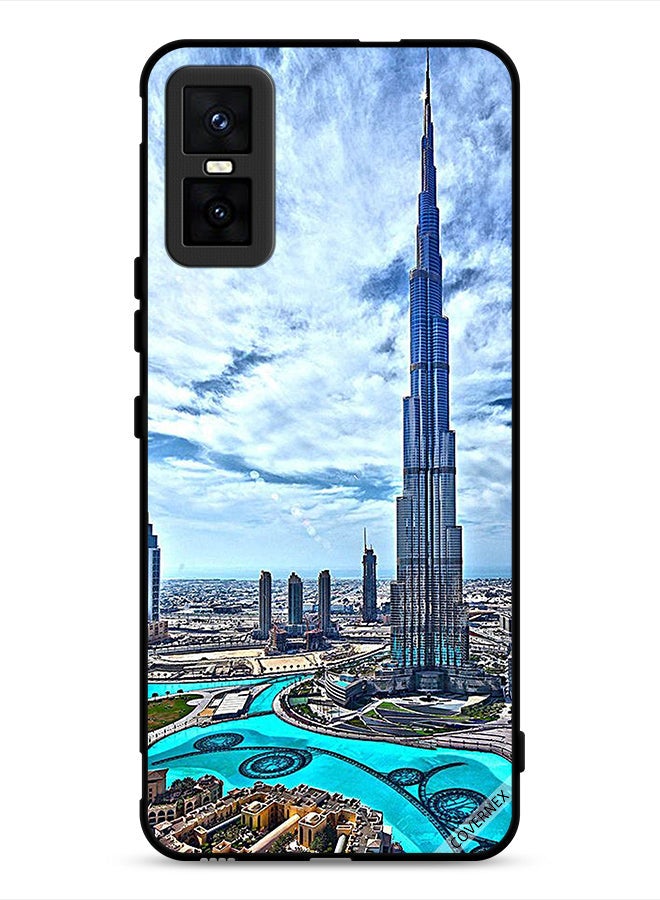 Covernex Infinix GT 30 Pro Protective Case Cover Burj Khalifa Tower Touching Clouds - Image 1