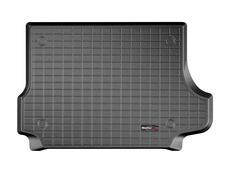 بطانة صندوق الأمتعة WeatherTech لسيارة نيسان إكستيرا خلف الصف الثاني 40273 أسود