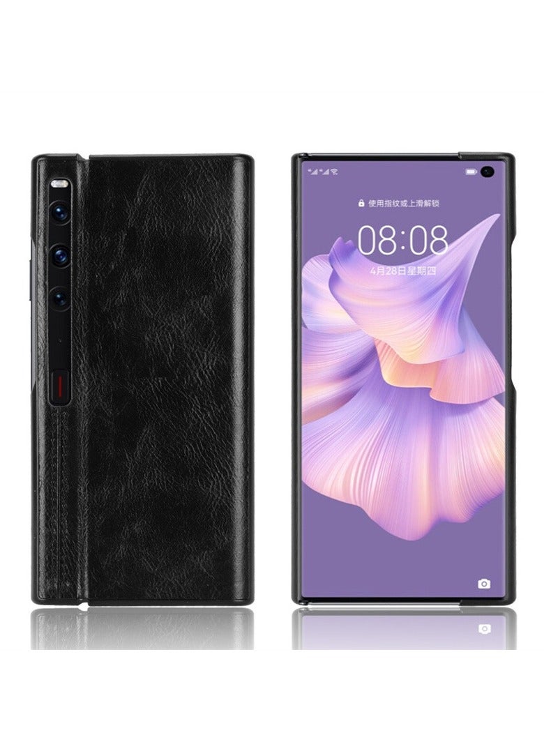 General Case for Huawei Mate Xs 2 Case Cover,Retro PU Leather Ultra Slim Shockproof Case for Huawei Mate XS2 PAL-AL00 Case  - Image 4