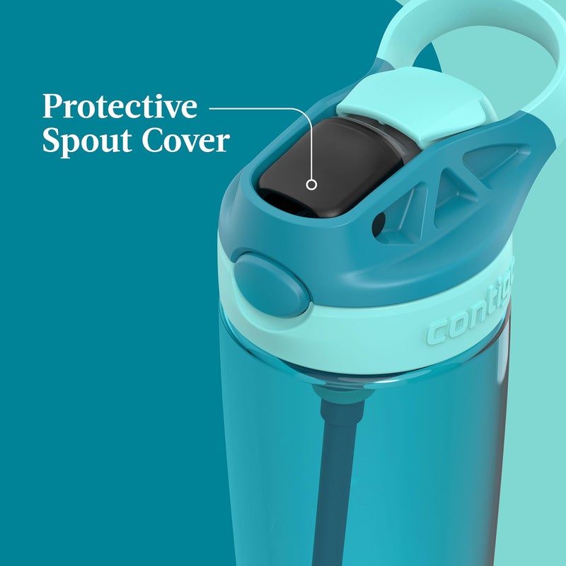 Contigo Aubrey Leak-Proof Spill-Proof Water Bottle  20oz  Juniper Jade - Image 5