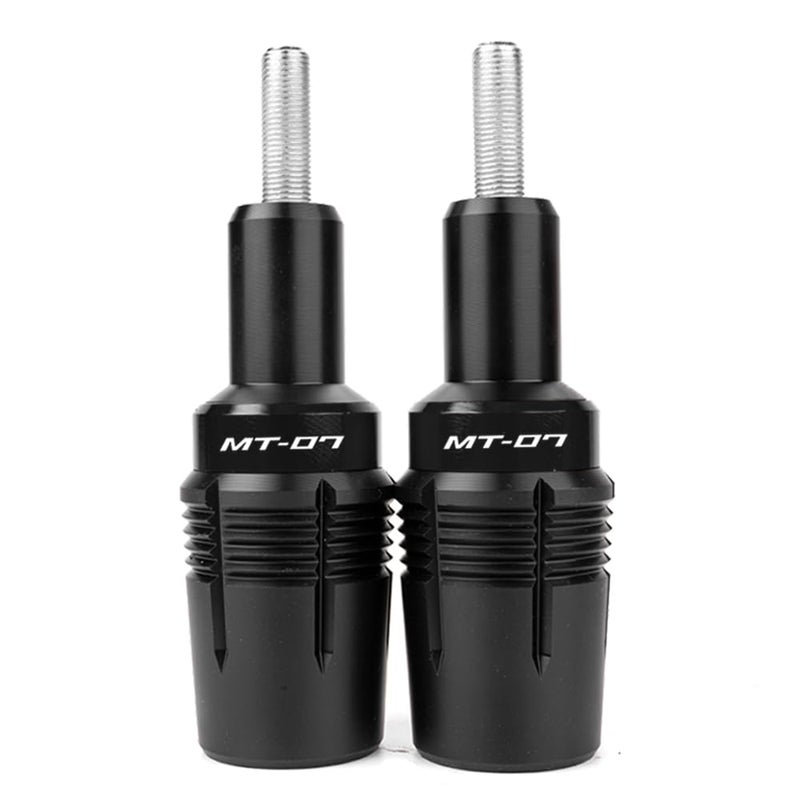 MOWOK مناسب لـ YAMAHA MT07 fz07 MT07 Tracer 20142021 2022 2023 2024 2025 ملحقات الدراجة النارية حماة الإطار واقي التصادم حارس المحرك وسادة حماية السقوط سوداء