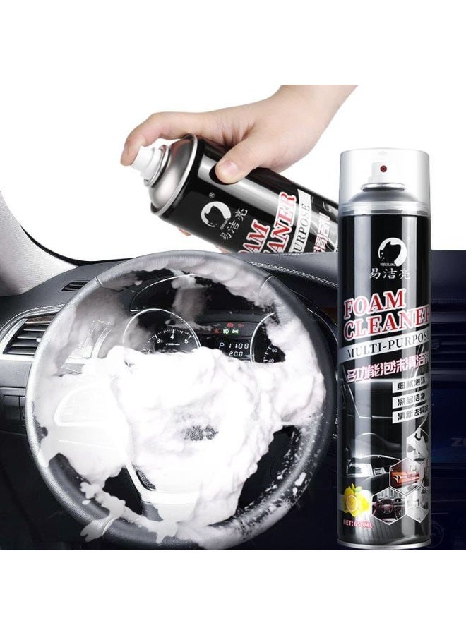 سبراي فوم للتنظيف الجاف  650ML  + بغطاء بالفرشه للتنظيف - Image 2